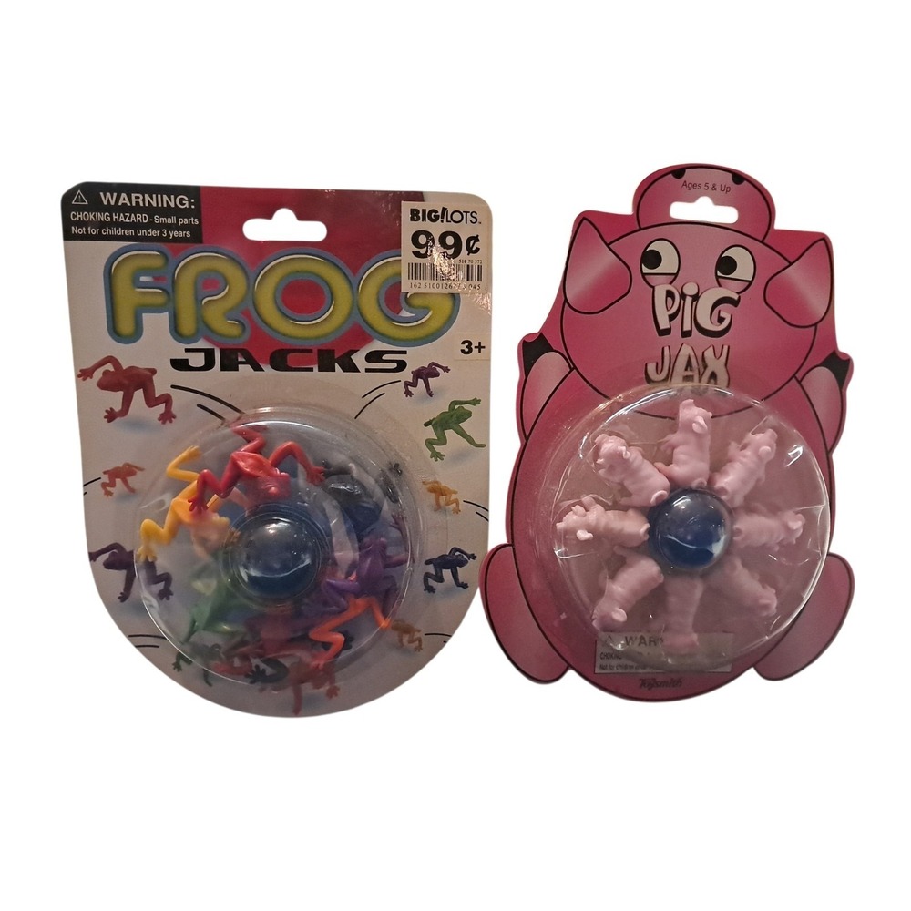 Pig And Frog Jacks Game NIB